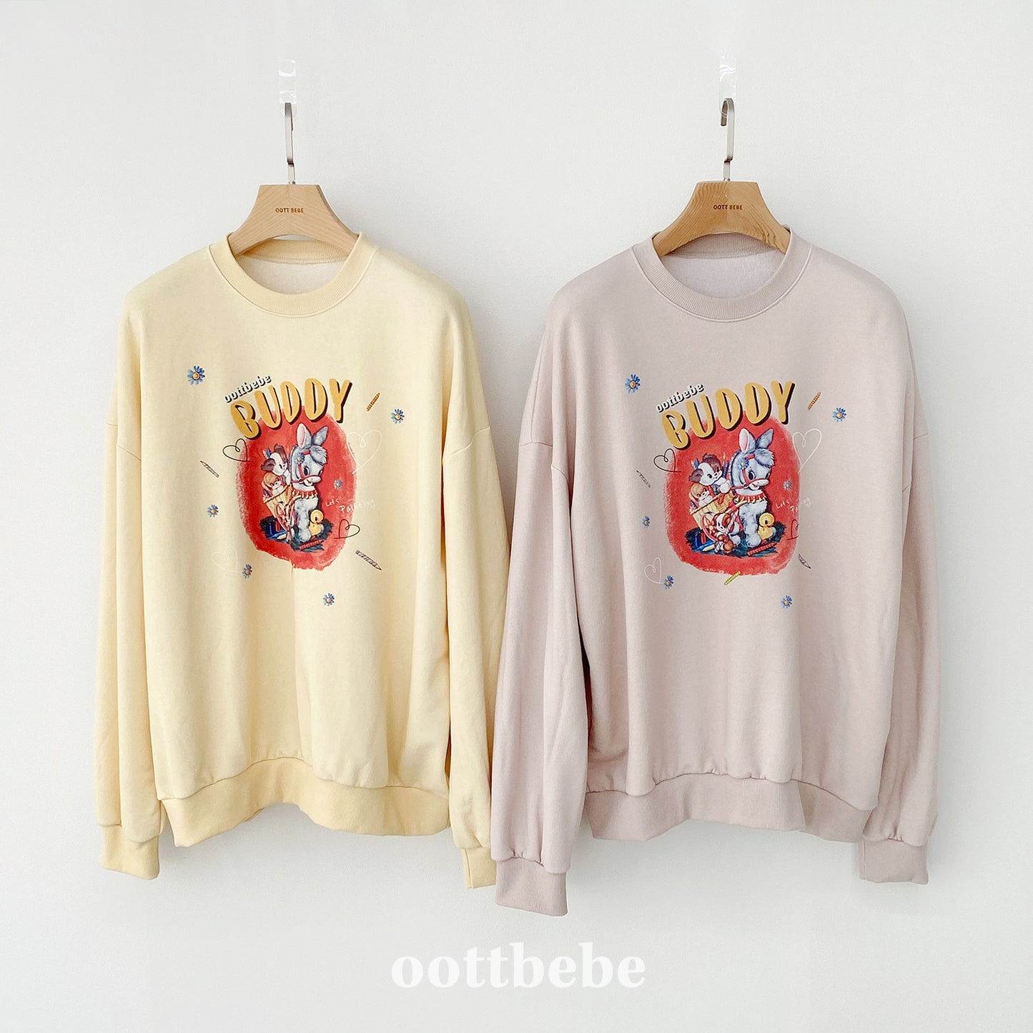 [PRE-ORDER] Buddy Sweatshirts (Mom&Dad Couple)