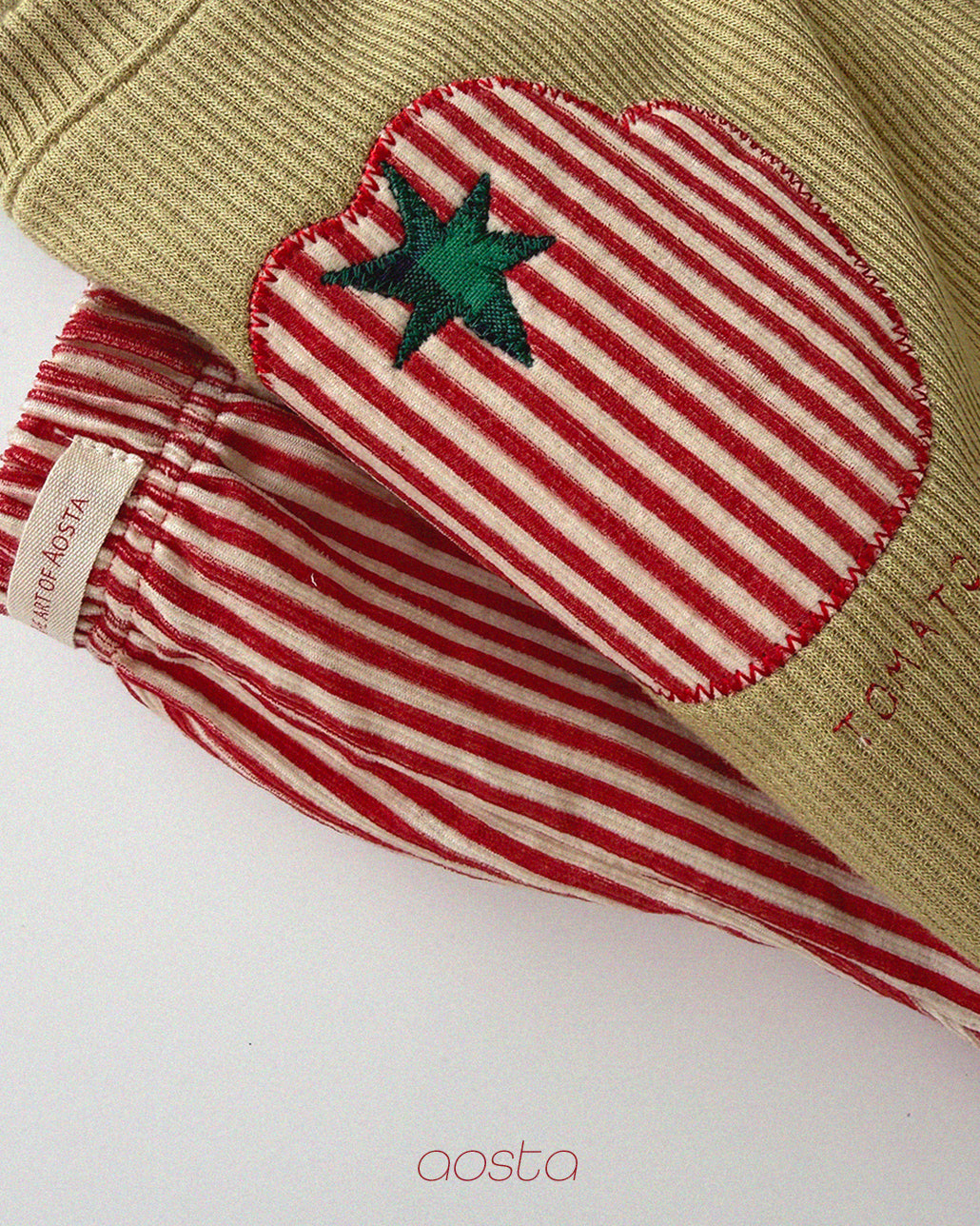 Tomato Sweatshirts [Ivory/M(1-2yr)]