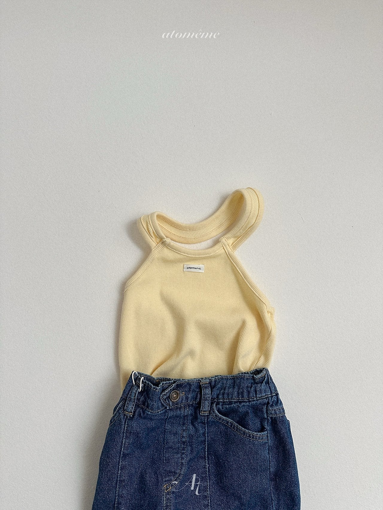 [PRE-ORDER] Rene Ribbed Halter Tank Top