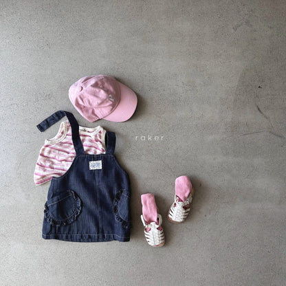 [PRE-ORDER] Angie Frill Pocket Jumper Skirts