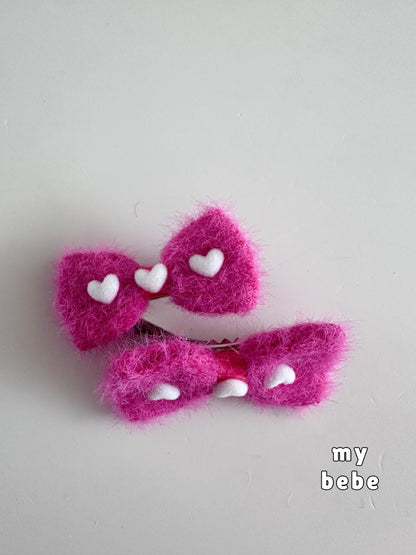 [PRE-ORDER] Angora Ribbon Hair Pin Set