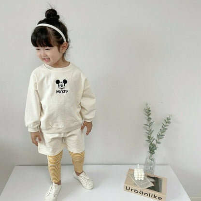 [PRE-ORDER] Mickey Embroidery Top Bottom Set