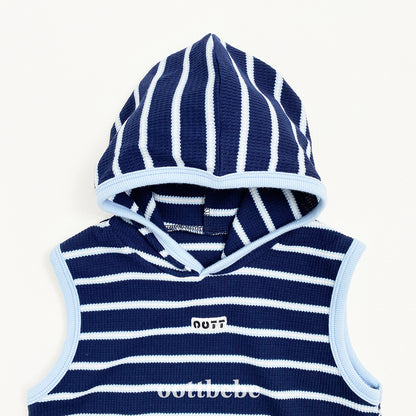 [PRE-ORDER] Urban Stripe Hoodie Body Suit