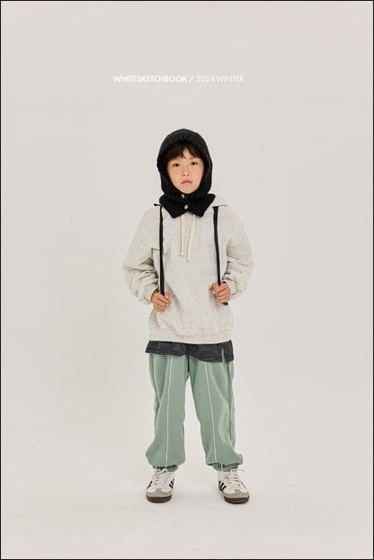 Piping Jogger Pants [Khaki Green/5/S(2-3yr)]
