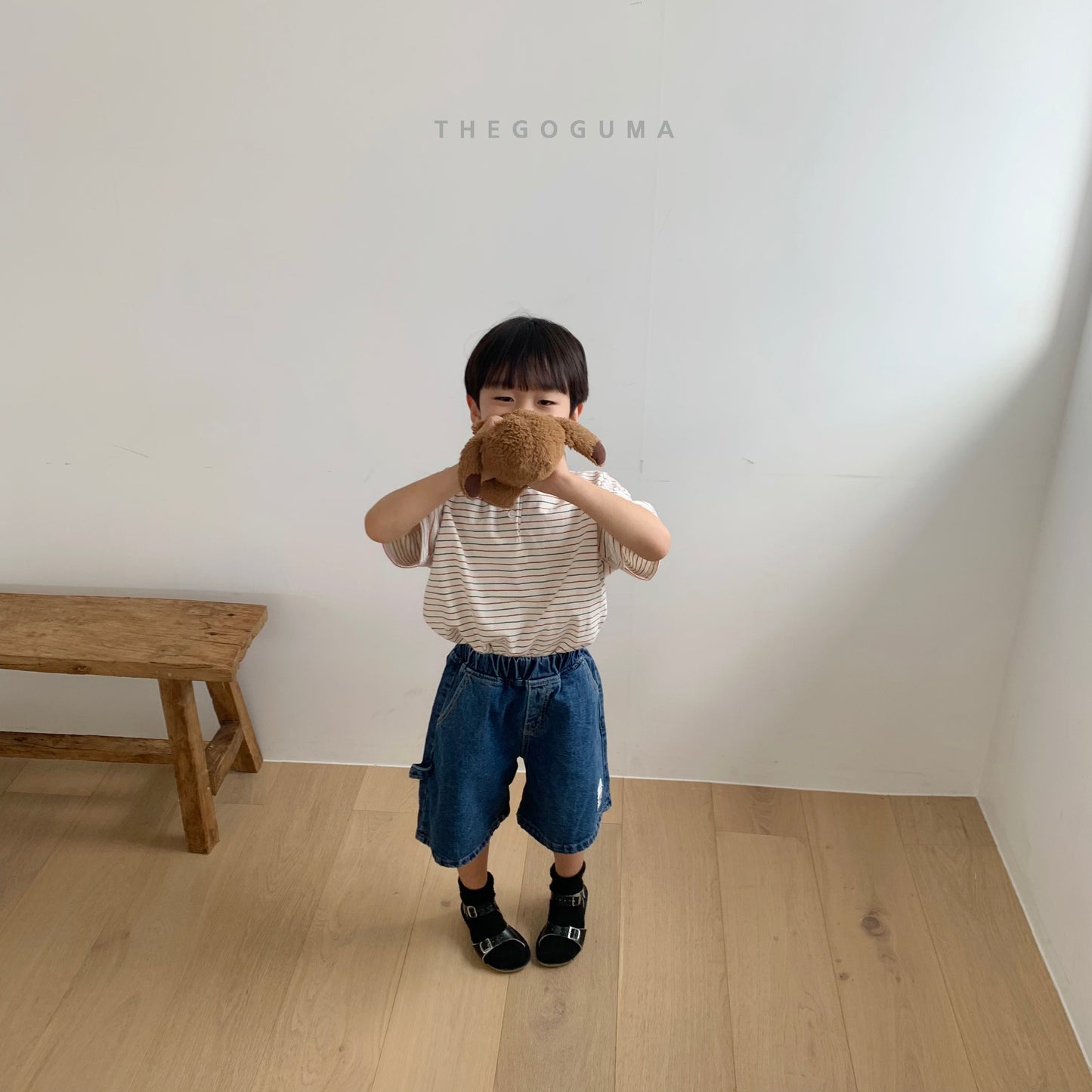 [PRE-ORDER] Wide Half Ring Denim Pants