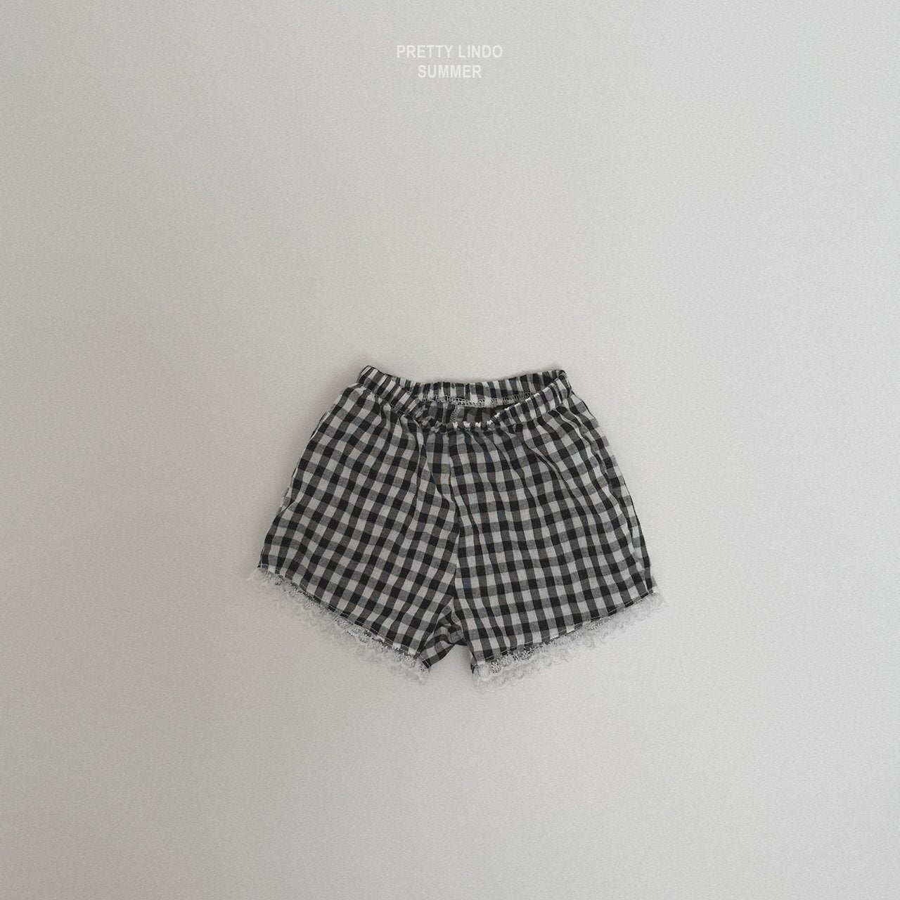 [PRE-ORDER] Check Frill Shorts