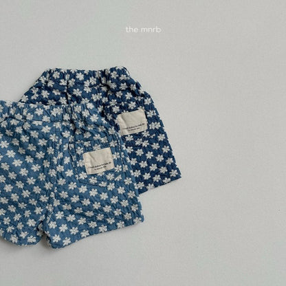 [PRE-ORDER] Flower Denim Shorts