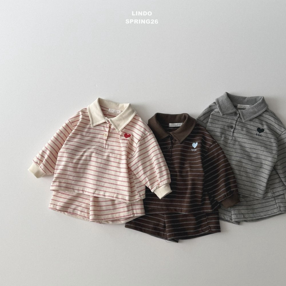 [PRE-ORDER] Sand Collar Top Bottom Set