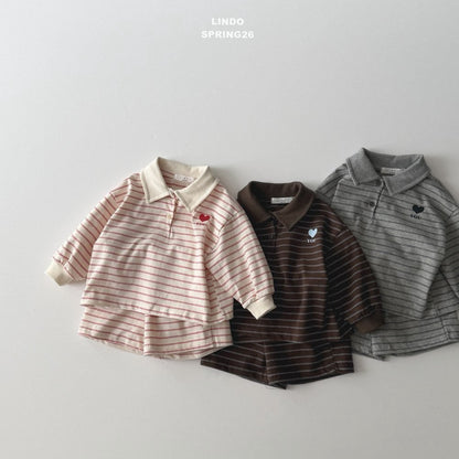 [PRE-ORDER] Sand Collar Top Bottom Set