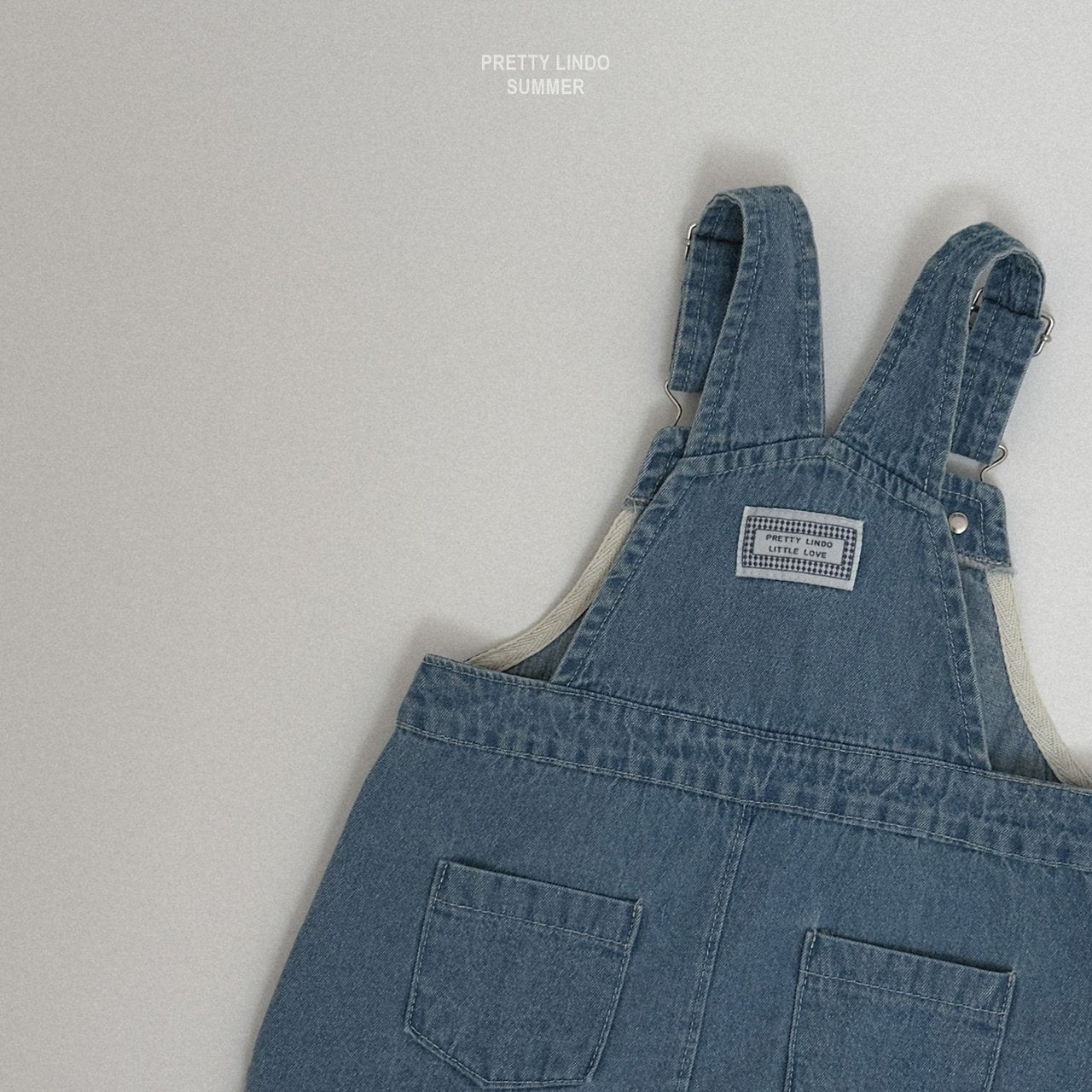 [PRE-ORDER] Denim Suspender Dress