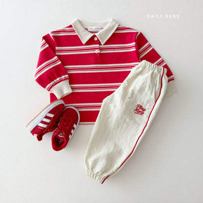 [PRE-ORDER] Collar Stripe T-Shirts
