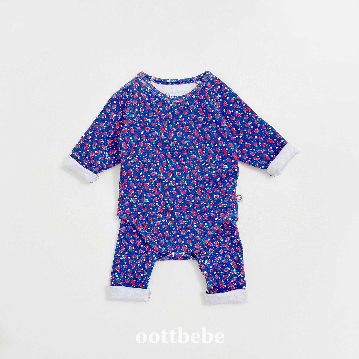 [PRE-ORDER] Strawberry Body Suit + Leggings Set