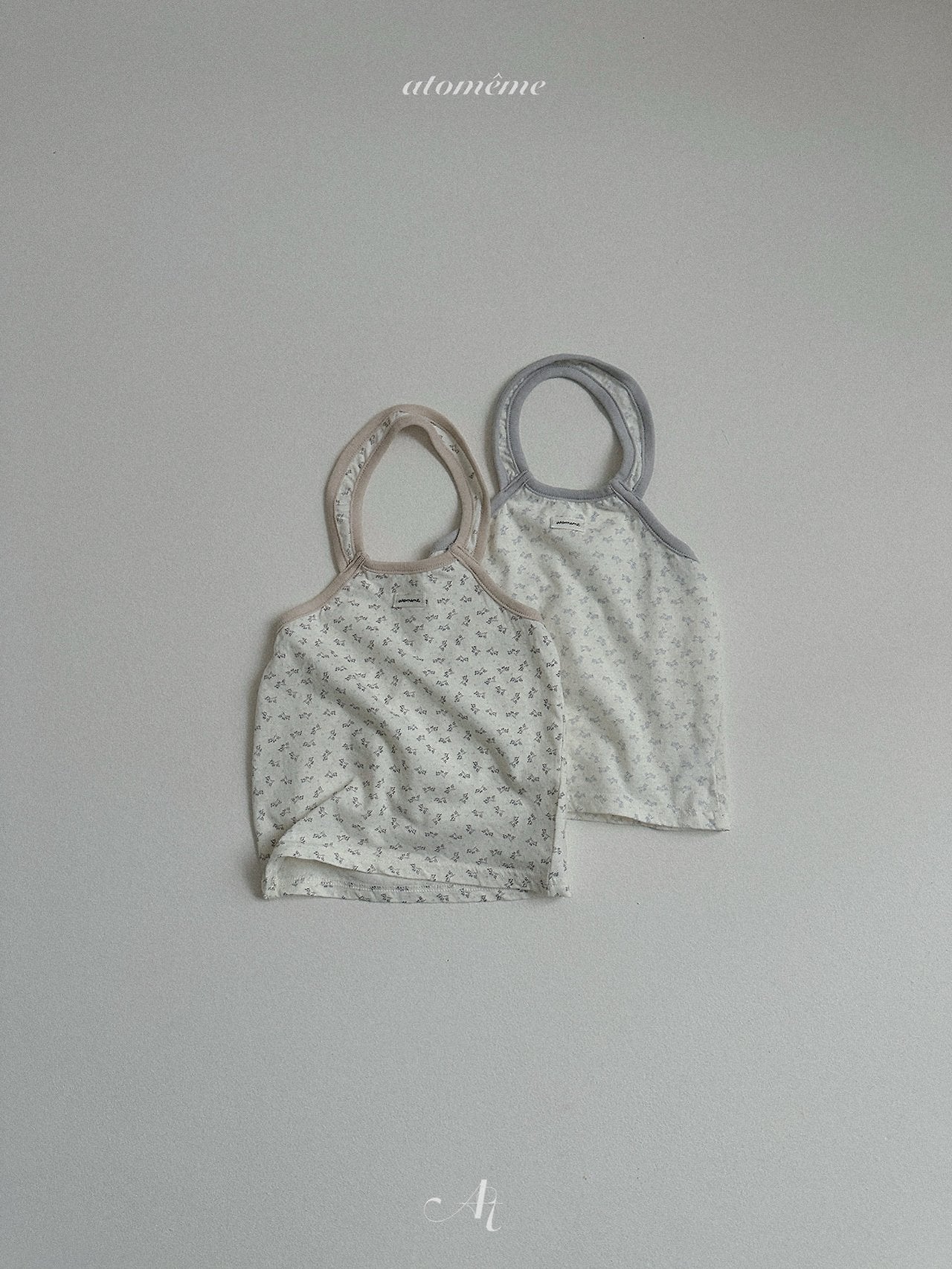 [PRE-ORDER] Rene Flower Halter Tank Top