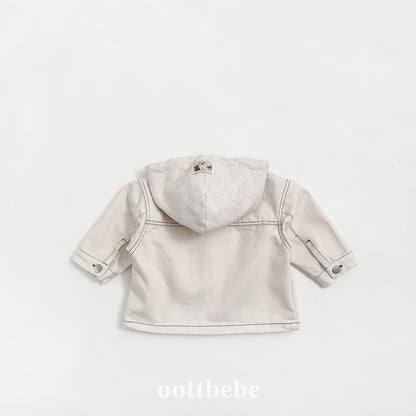 [PRE-ORDER] Hoodie Denim Jacket
