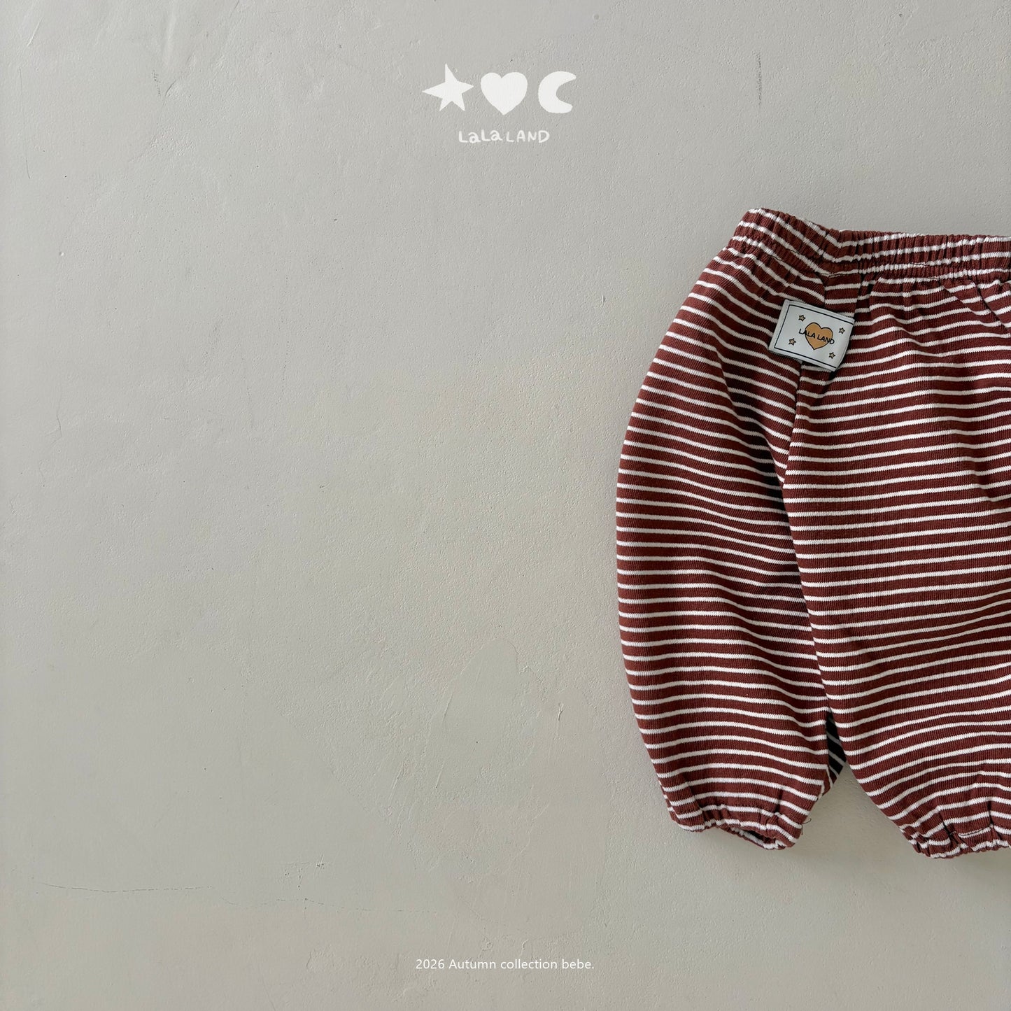 [PRE-ORDER] Stripe Terry Baby Pants