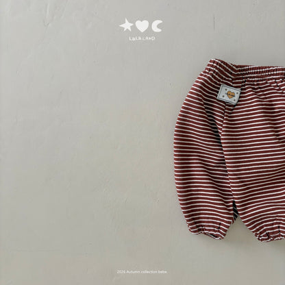 [PRE-ORDER] Stripe Terry Baby Pants