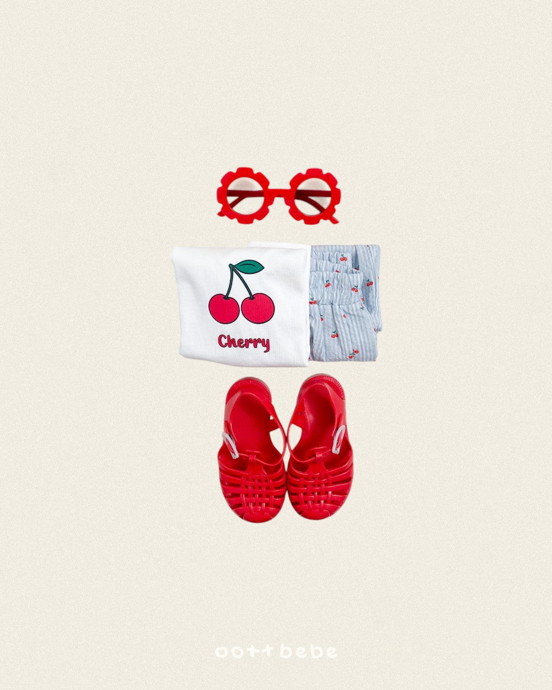 [PRE-ORDER] Cherry Stripe Pants