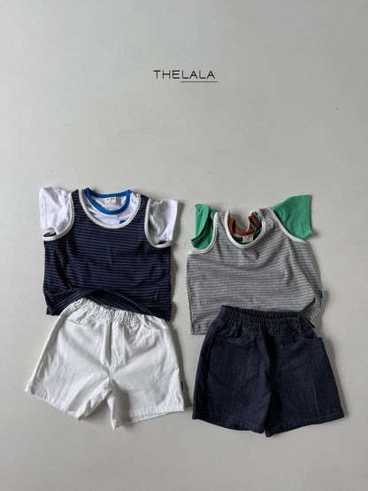 [PRE-ORDER] Boxy Stripe T-Shirts