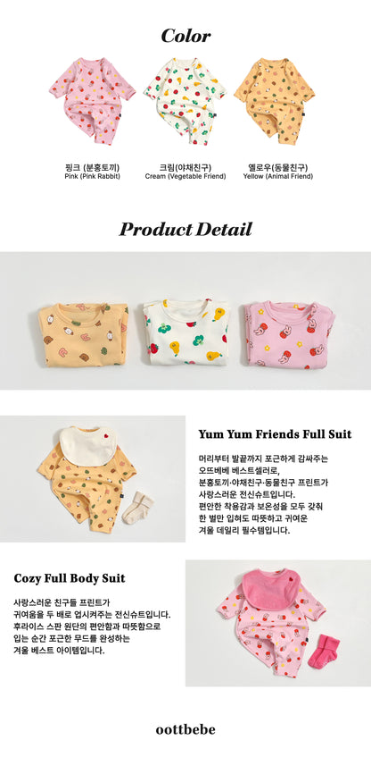 [PRE-ORDER] Yum Yum Friends Body Suit