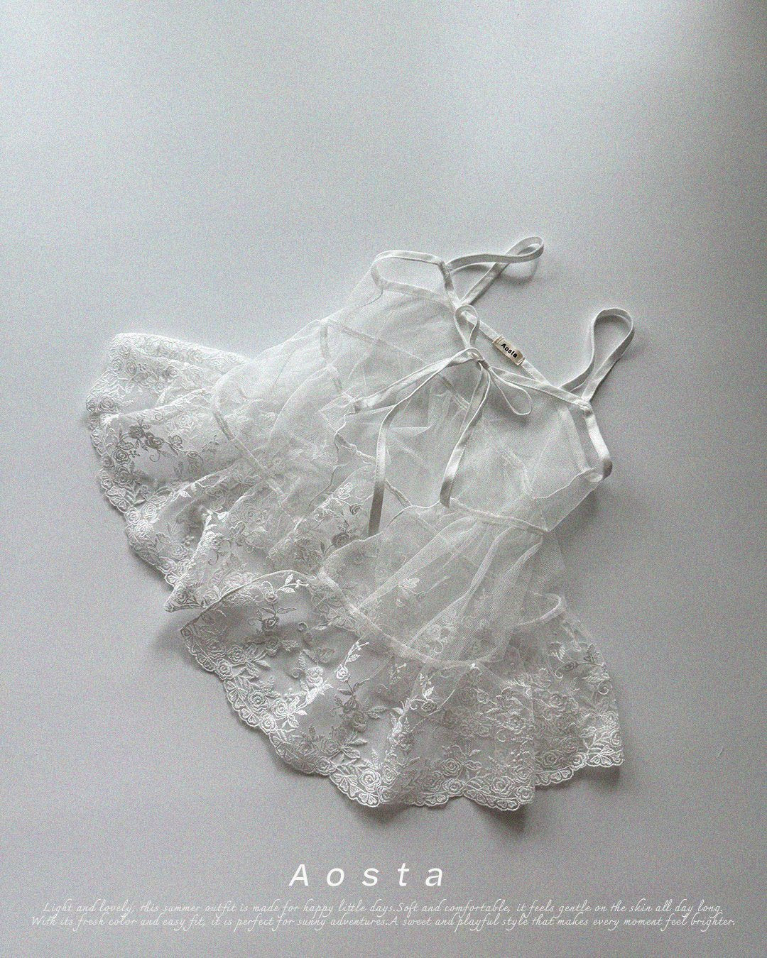 [PRE-ORDER] Lace Open Dress