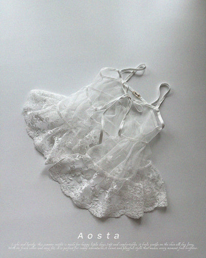 [PRE-ORDER] Lace Open Dress
