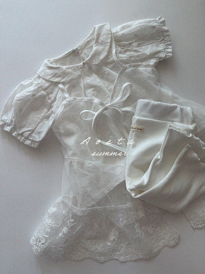 [PRE-ORDER] Lace Open Dress
