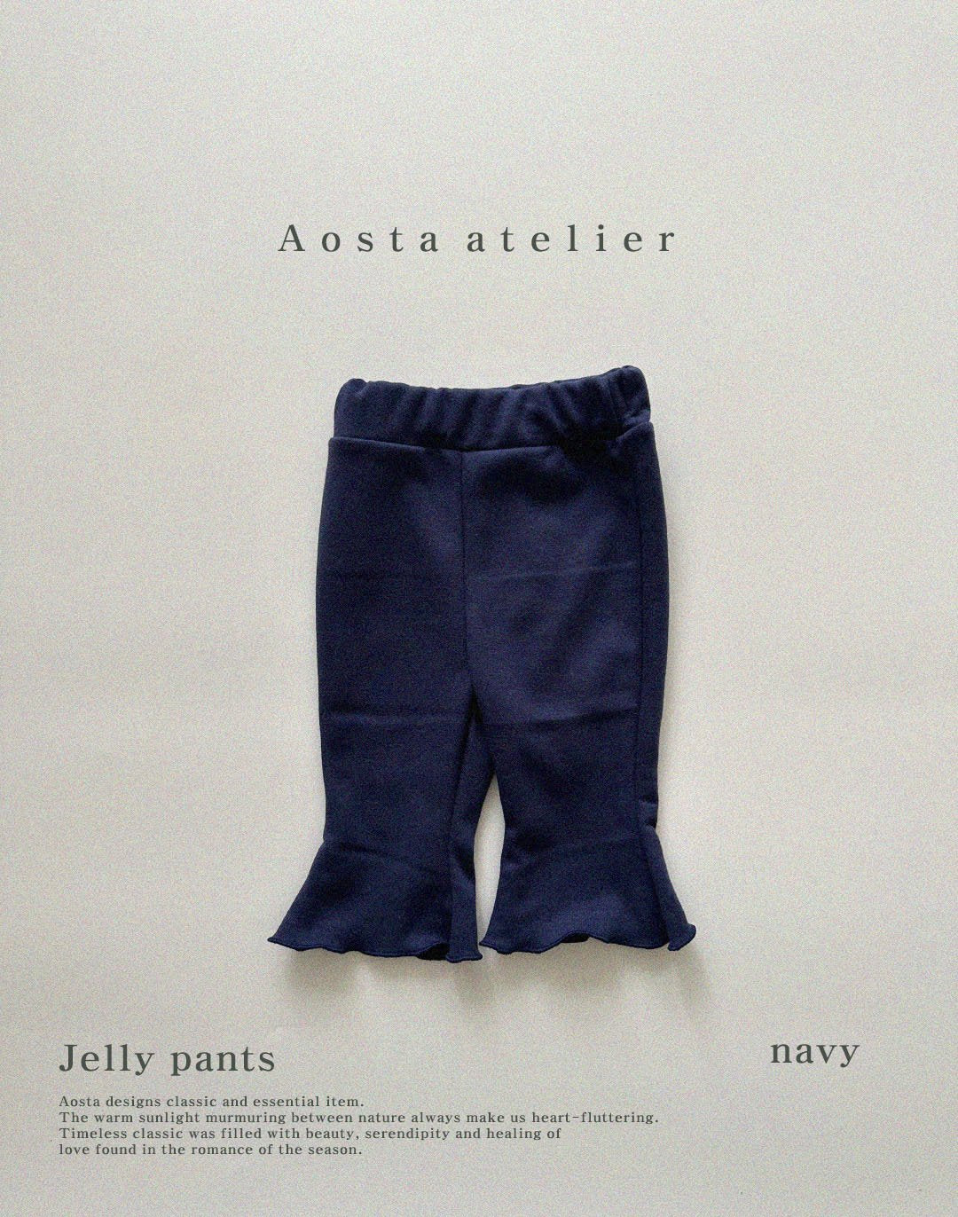 Jelly Pants [Navy/M(1-2yr)]