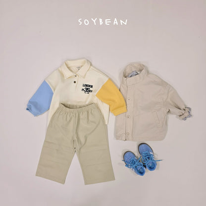 [PRE-ORDER] Modern Color Block Collar T-Shirts