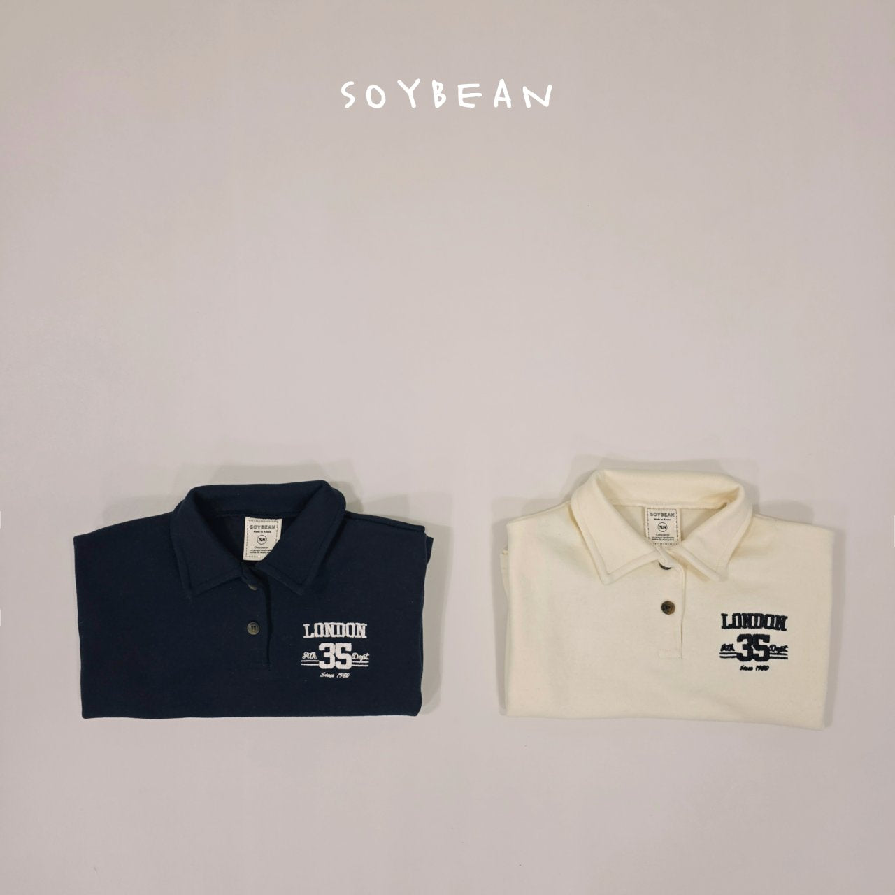 [PRE-ORDER] Modern Color Block Collar T-Shirts