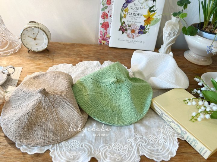 Henry Sweater Beret [Light Green/One Size(-2yr/-52cm)]