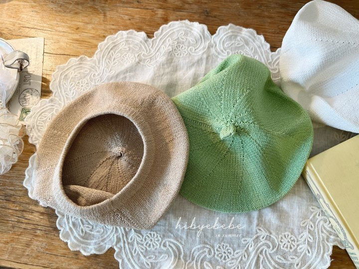 Henry Sweater Beret [Light Green/One Size(-2yr/-52cm)]