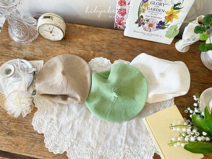Henry Sweater Beret [Light Green/One Size(-2yr/-52cm)]
