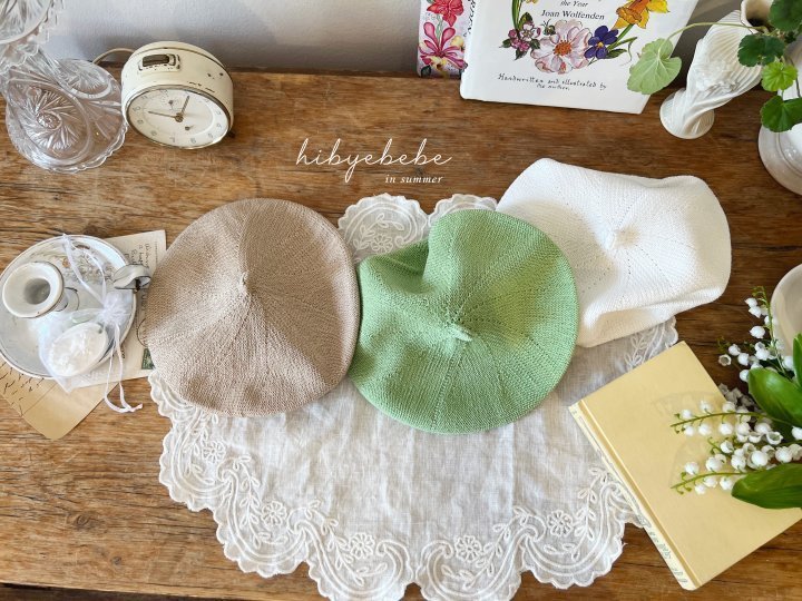 Henry Sweater Beret [Light Green/One Size(-2yr/-52cm)]