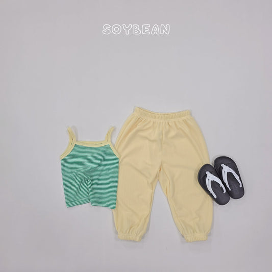 Cool Pleats Jogger Pants [Lemon/M(3-4yr)]