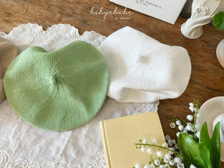 Henry Sweater Beret [Light Green/One Size(-2yr/-52cm)]