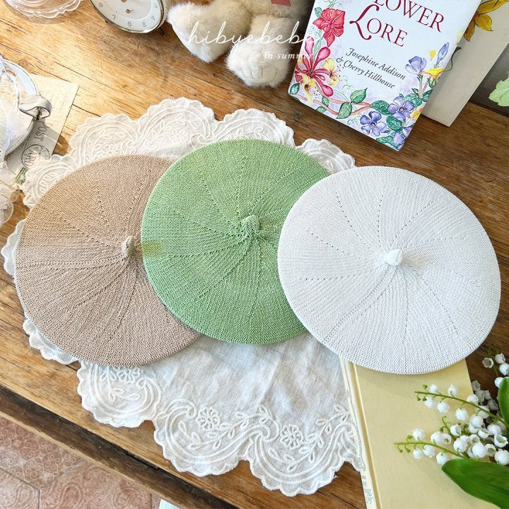 Henry Sweater Beret [Light Green/One Size(-2yr/-52cm)]
