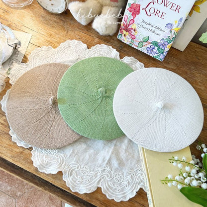 Henry Sweater Beret [Light Green/One Size(-2yr/-52cm)]