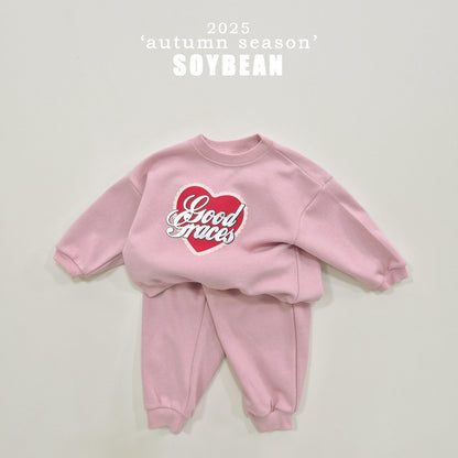 [PRE-ORDER] Bling Heart Top Bottom Set