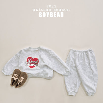 [PRE-ORDER] Bling Heart Top Bottom Set