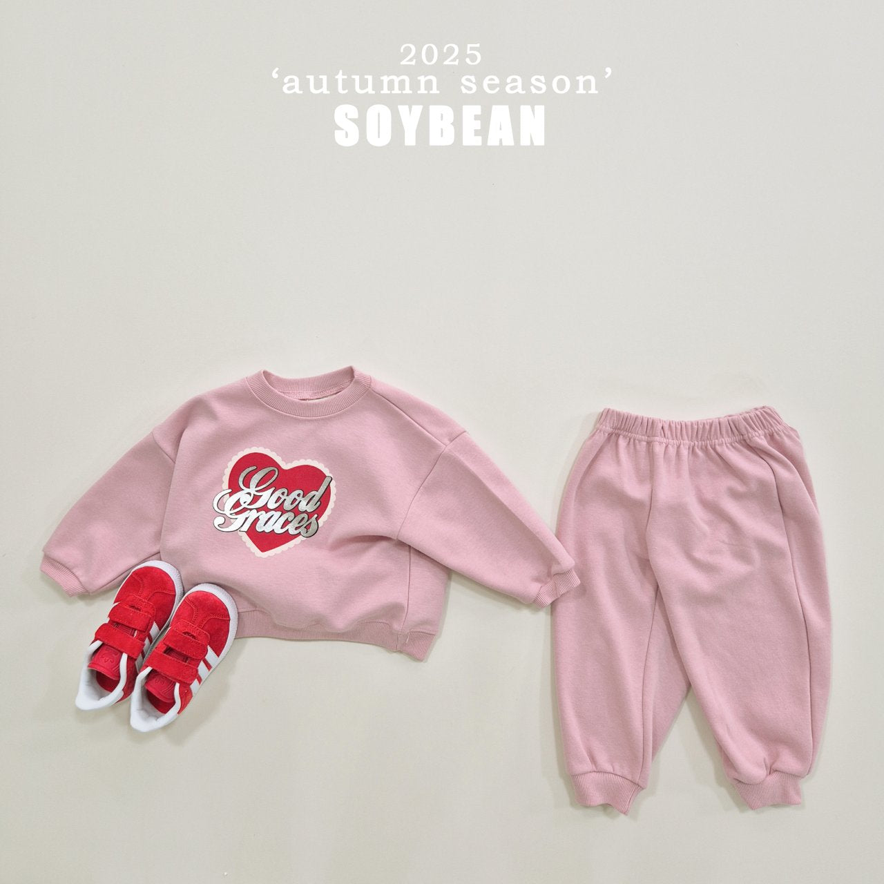 [PRE-ORDER] Bling Heart Top Bottom Set