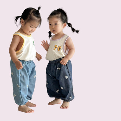 [PRE-ORDER] Ribbon Sleeveless T-Shirts