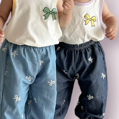 [PRE-ORDER] Ribbon Sleeveless T-Shirts