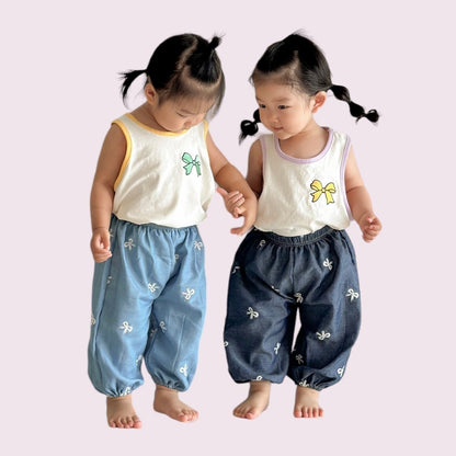 [PRE-ORDER] Ribbon Sleeveless T-Shirts