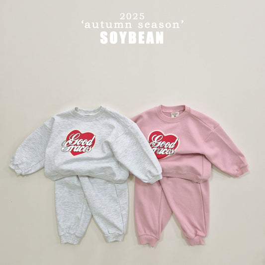 [PRE-ORDER] Bling Heart Top Bottom Set