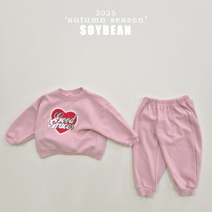[PRE-ORDER] Bling Heart Top Bottom Set