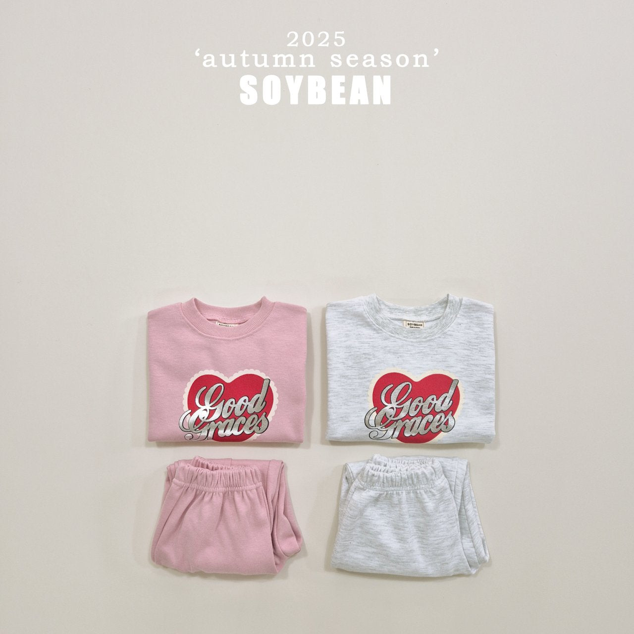 [PRE-ORDER] Bling Heart Top Bottom Set