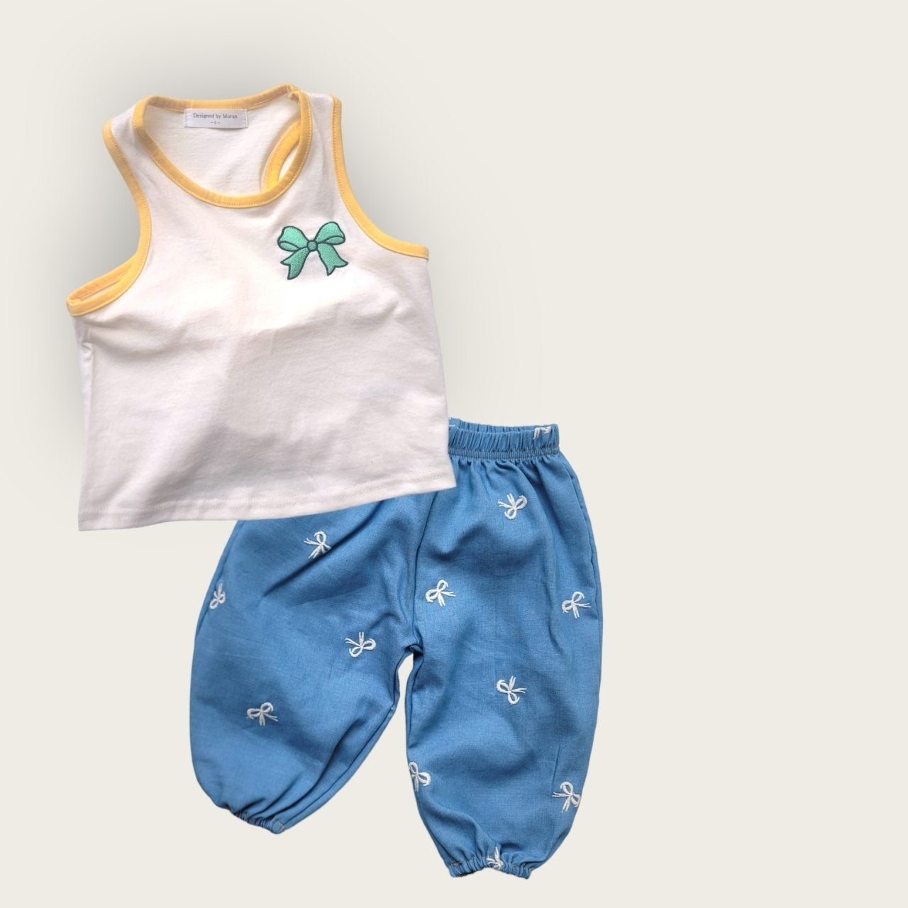 [PRE-ORDER] Ribbon Sleeveless T-Shirts