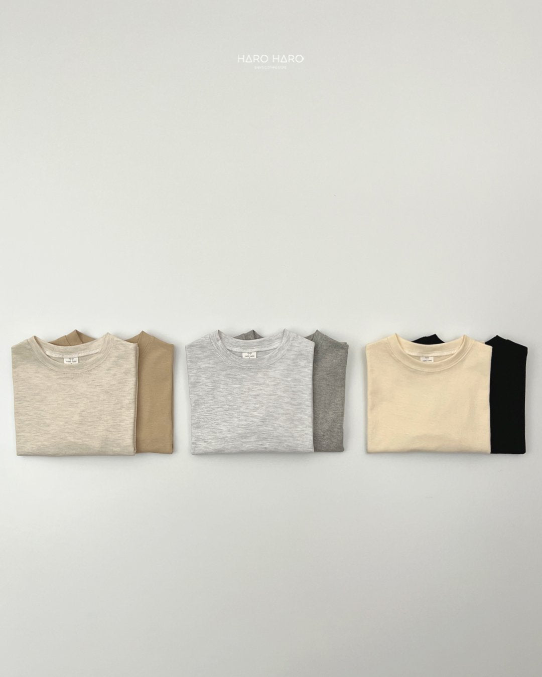 [PRE-ORDER] 1+1 Automne Loose Fit T-Shirts