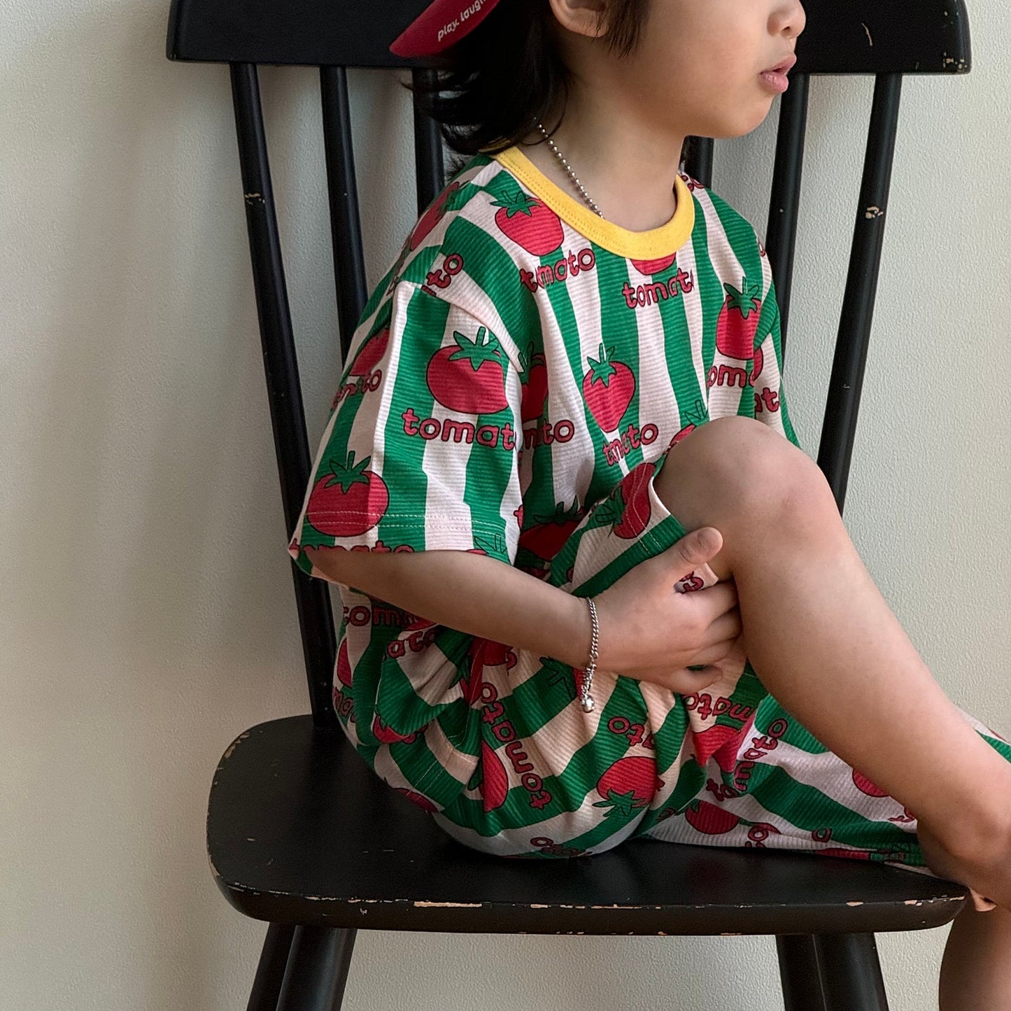 Summer Loose Fit Cotton Home Wear Set