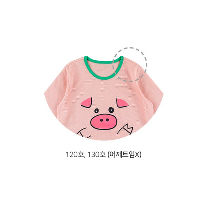 Animal Mesh 3/4 Home Wear Set